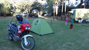 Camping at Malealea