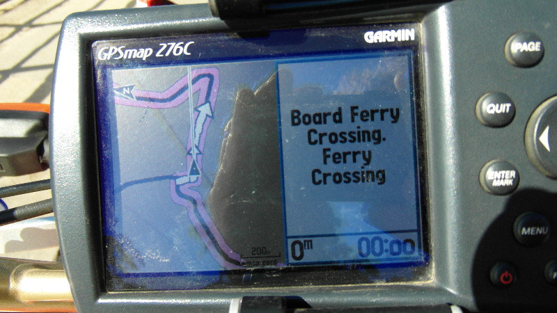 Malgas ferry crossing from T4A