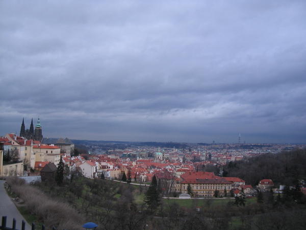 Prague from above.