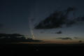 Sweeping tail of Comet McNaught 