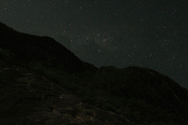 Mt Beerwah and the Southern Cross