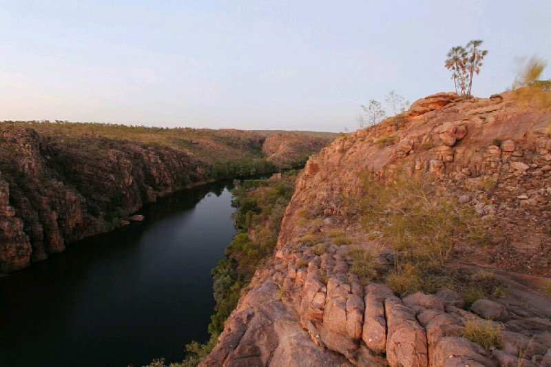 Day 35 - Nitmiluk (Katherine Gorge) NP - just after sunset from the lookout