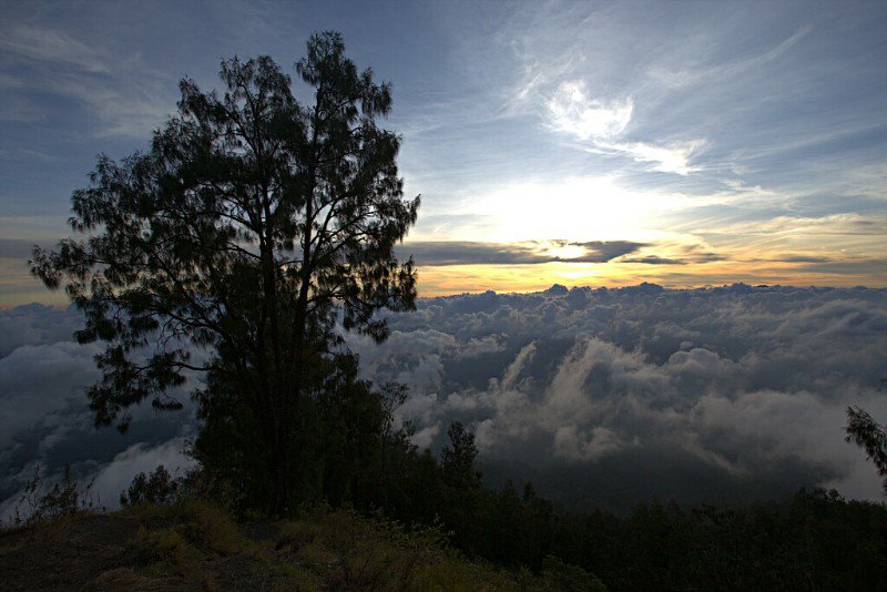 Sunset from Gunung Agung