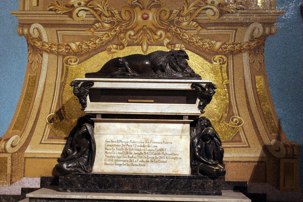 The Cathedral - Pizarro's tomb