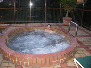The "hot" tub