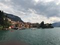 View of Varenna from the ferry