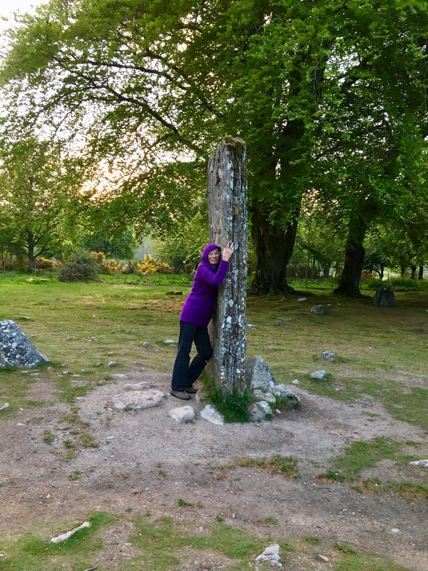 Mum trying to get transported by the stones