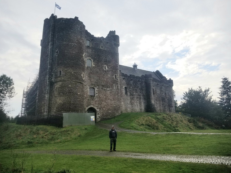 Doune castle ("now go away or I shall taunt you a second time")