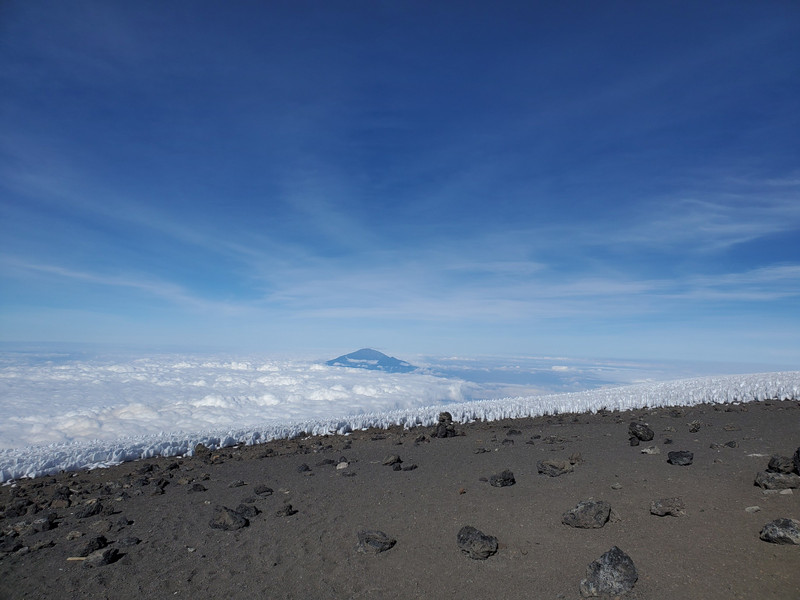 Mount Meru in the distance 