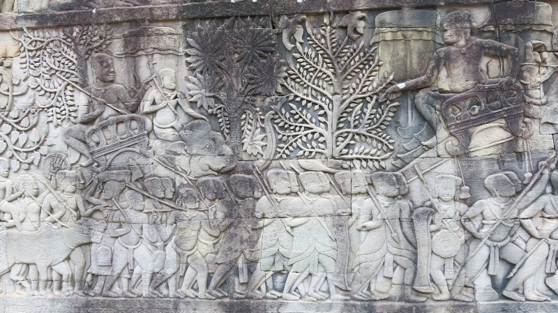 Bayon reliefs
