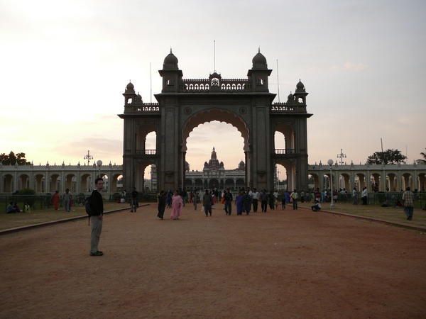 Gateway to palace