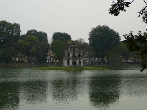 Pagoda in the lake