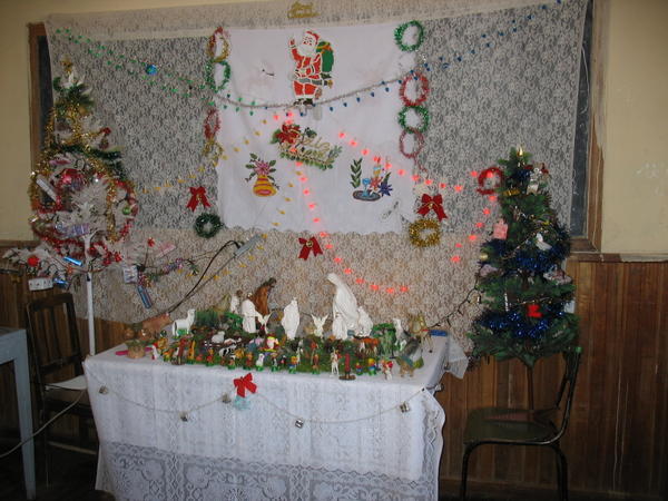 Decorations at the Orphange
