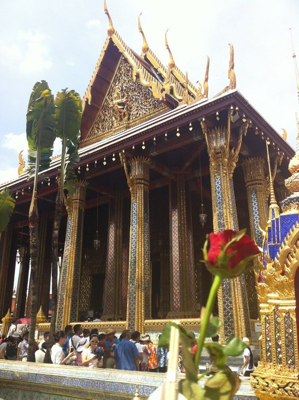 Inside the Grand Palace complex