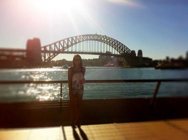 Me at the Harbour Bridge
