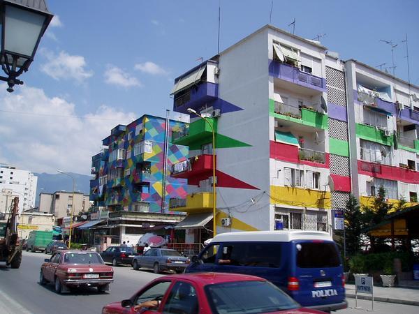 Multi-Colored Retro Anti-Communist Housing