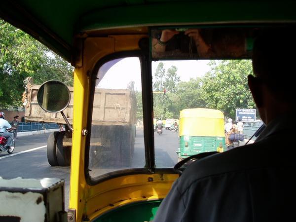 View from a Rickshaw