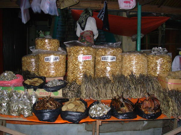 market produce, Bukittinggi