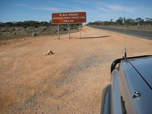 Longest Straight Road in Australia