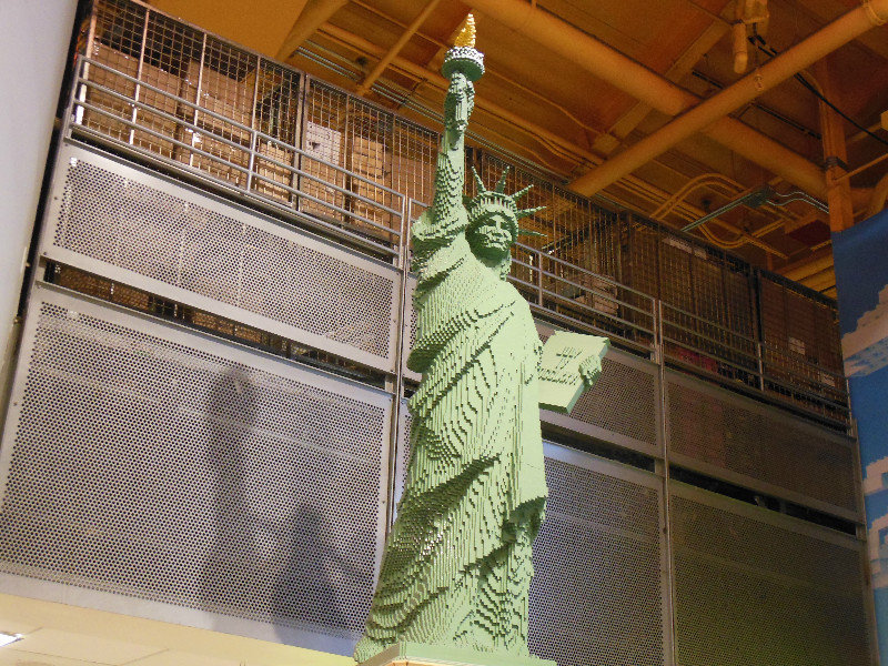 Statue of Liberty out of Leggos