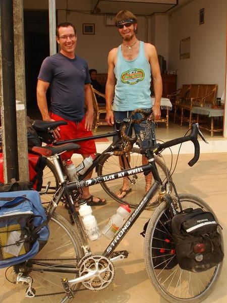 Two great guys cycling around SE Asia - what an inspiration!!!