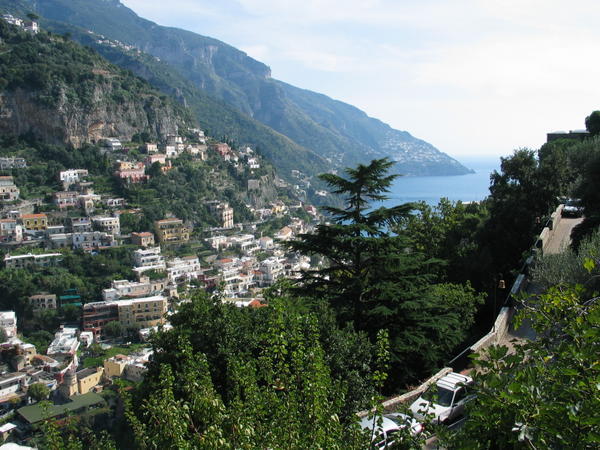 Positano from west bus stop