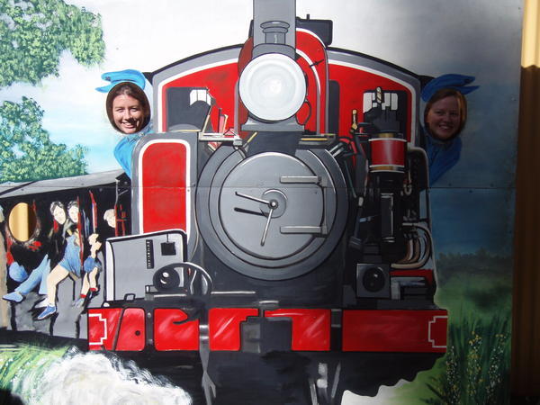 At puffing Billy