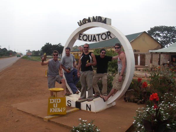 The boys at the equator