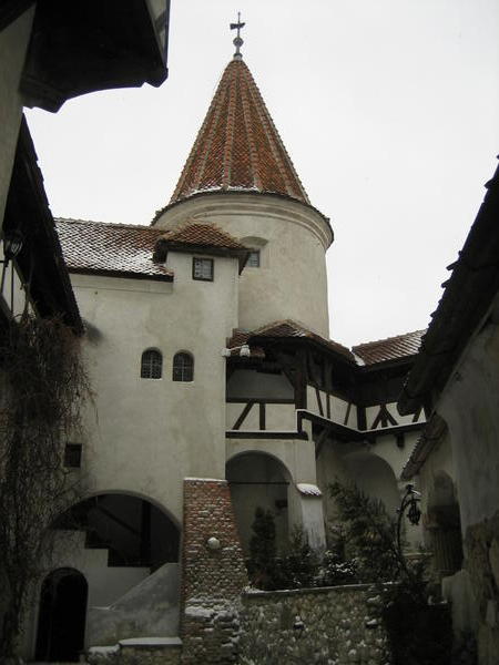 Bran Castle Courtyard