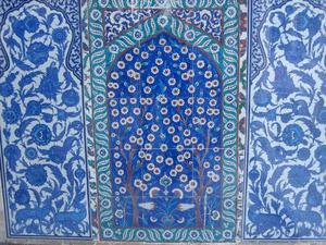 Some of the beautiful mosaic work at Topkapi Palace, Istanbul