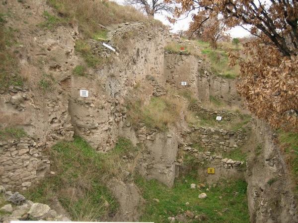 Excavations reveal a succession of different cities located at Troy