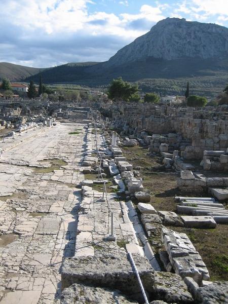 Lechaion Road, Ancient Corinth
