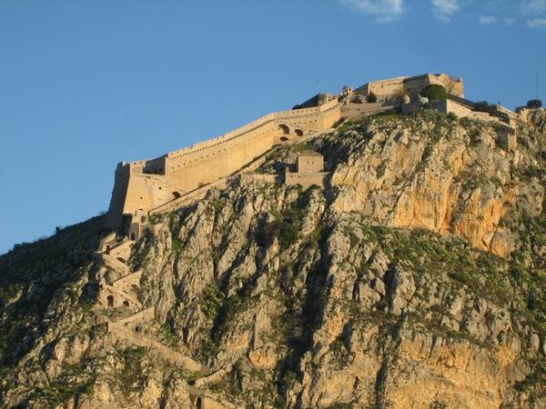 Palamidi Fortress taken from the town