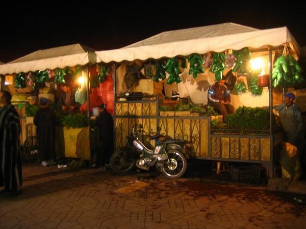 Mint Sellers in Djemaa el-Fna Square