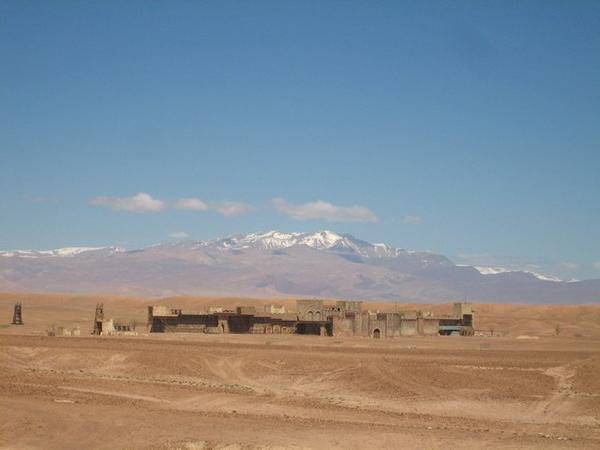 Set for 'The Kingdom of Heaven' with the Atlas Mountains as a back drop!