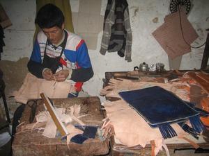 Leather worker