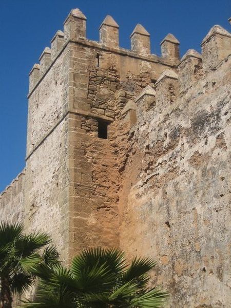 Imposing walls on the Kasbah