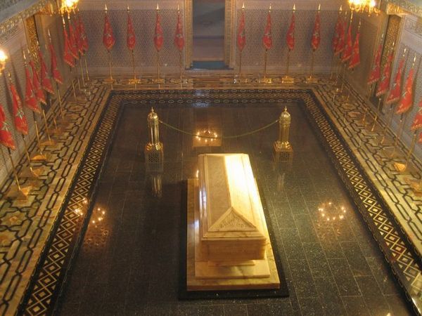 Mohammed V's tomb