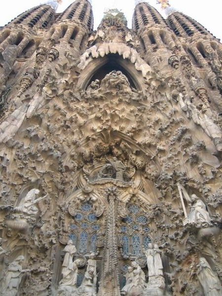 The Nativity Facade on the northeast
