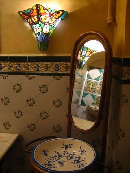 Bathroom at Els Quatre Gats