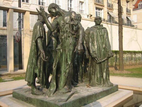 Le Bourgeois of Calais at the Rodin Museum