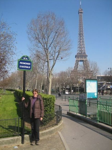 Australia Lane at the Eiffel Tower