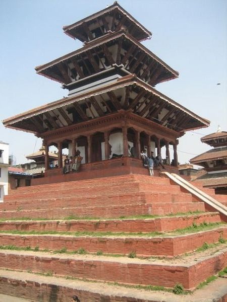 A temple in Durbar Square