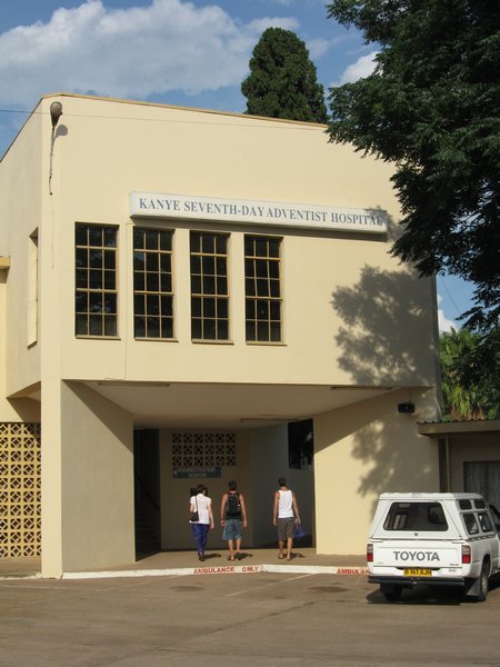 The SDA hospital where Michael was treated for malaria