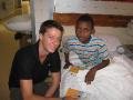 Joel visiting at Princess Marina Hospital