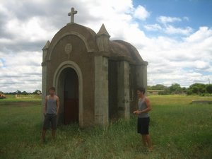 The smallest chapel we had ever seen on Madikwe Game Reserve. The area used to be 4 large farms.