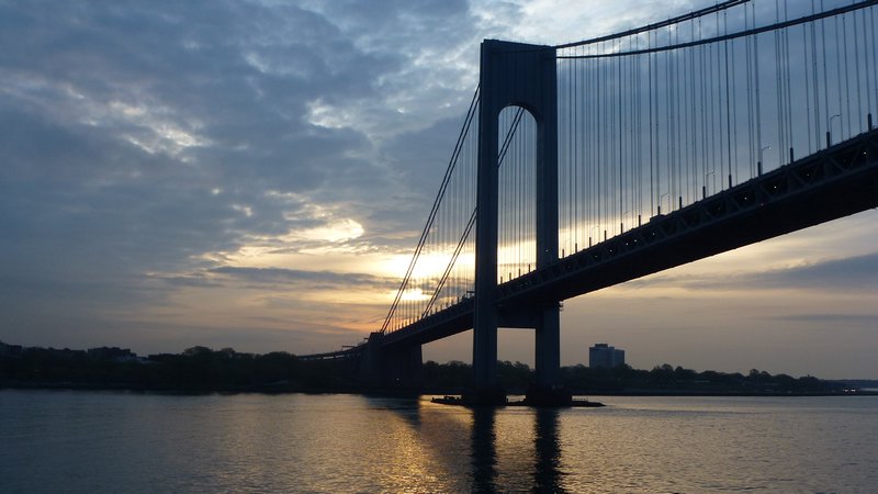 Bridge into New York