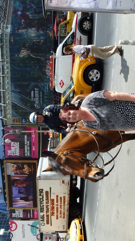 Mounted Police in Times Square