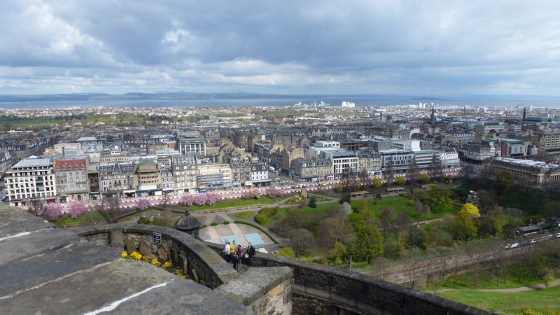 Forth of Firth from Edinburgh Castle