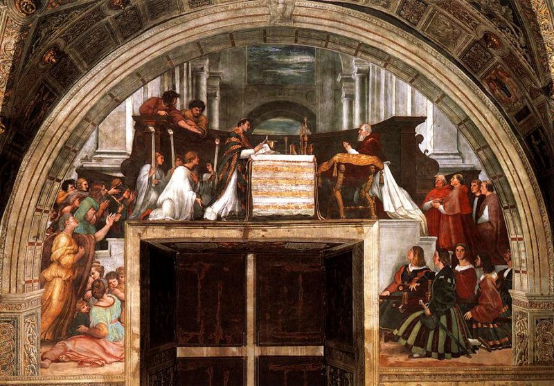 Raphaels Mass of the Bolsena
